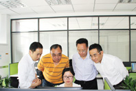 中电协会工业锅炉分会理事长会见尊龙集团 -1